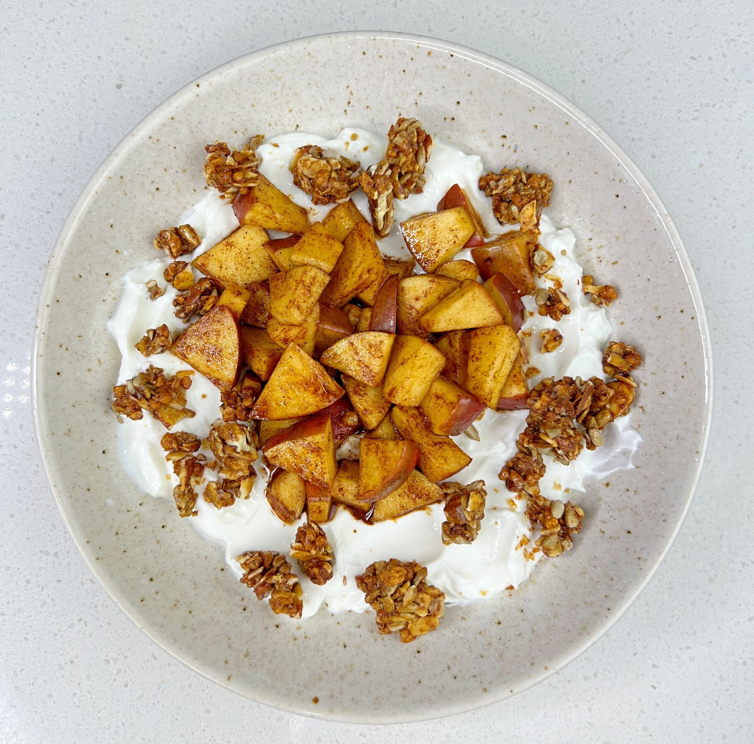 Apple Cinnamon Yogurt Bowl