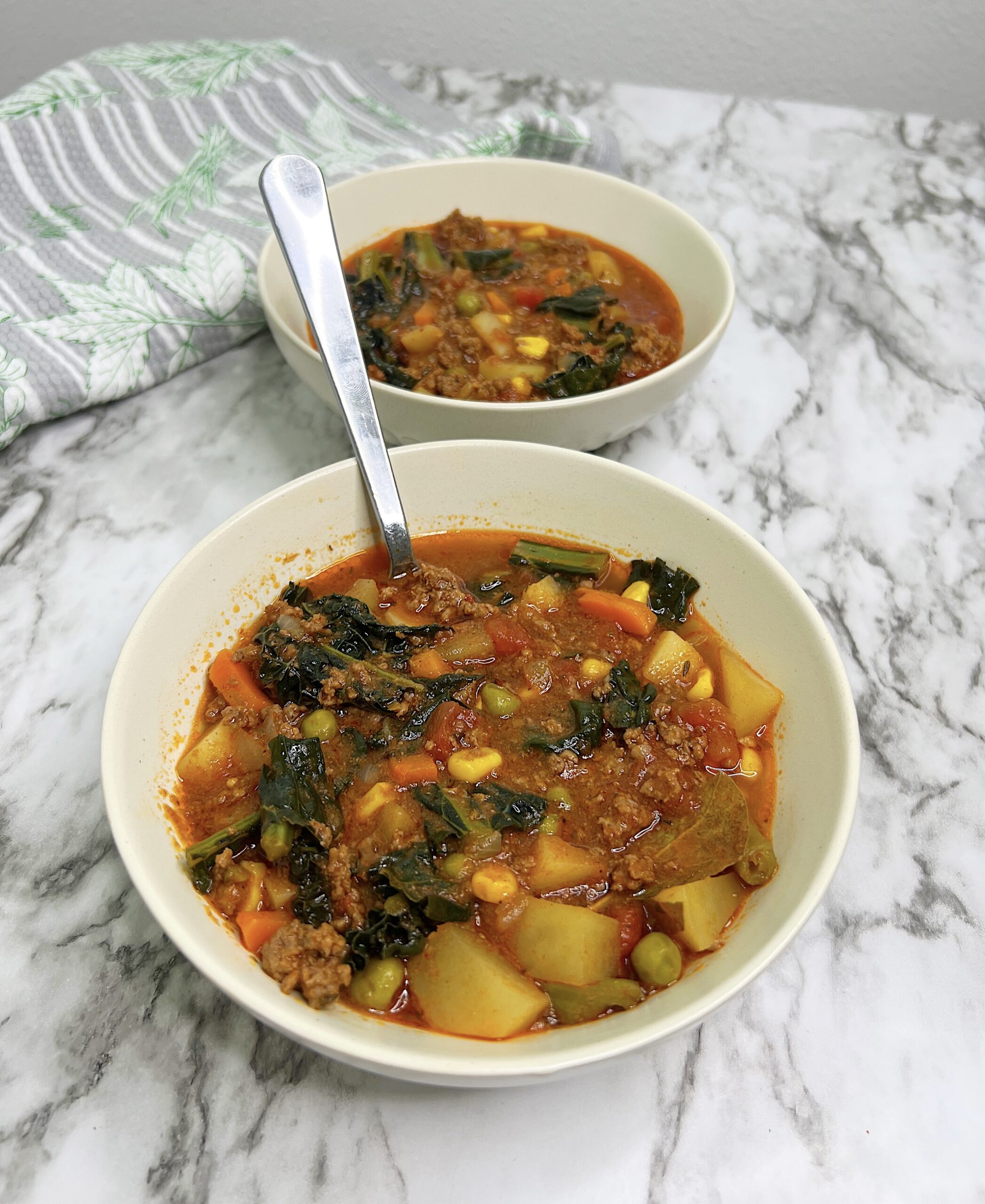 Ground Beef Vegetable Soup